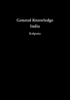 General knowledge India (ACADEMIC).pdf